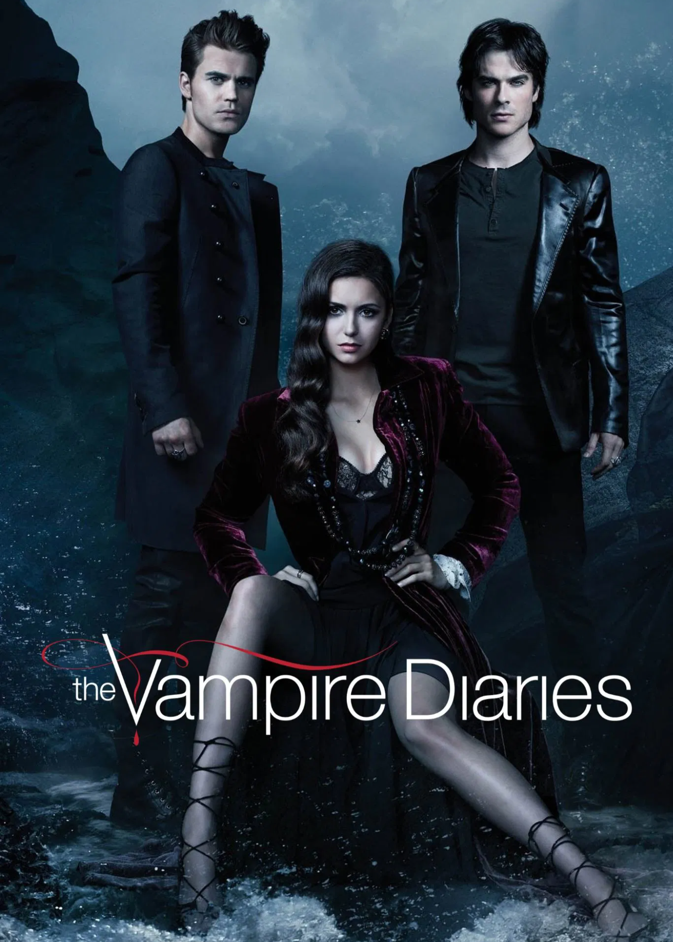 Póster de The Vampire Diaries: Love Sucks. Diarios de vampiros