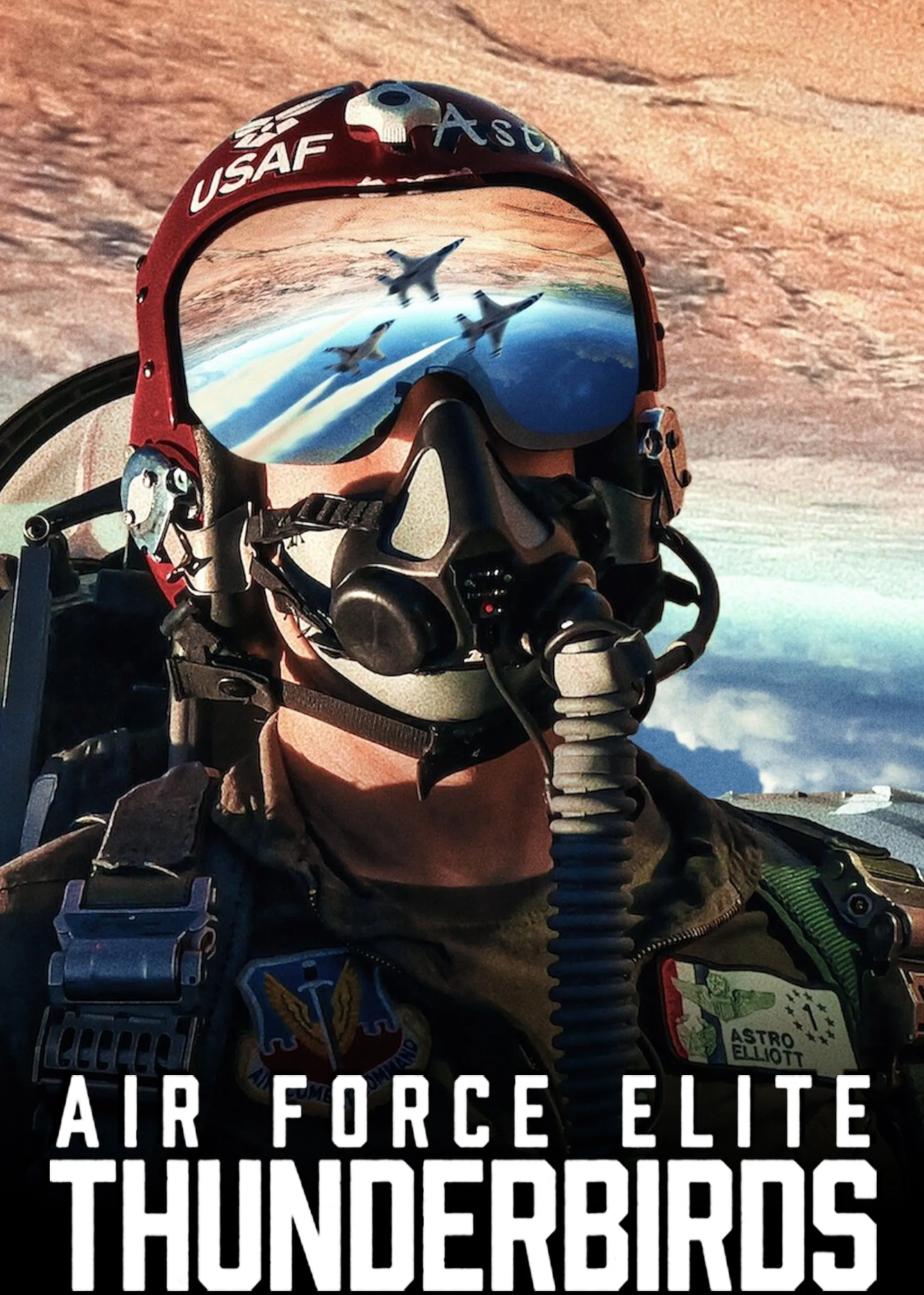 Póster de Thunderbirds: La élite de la Fuerza Aérea de EE. UU.