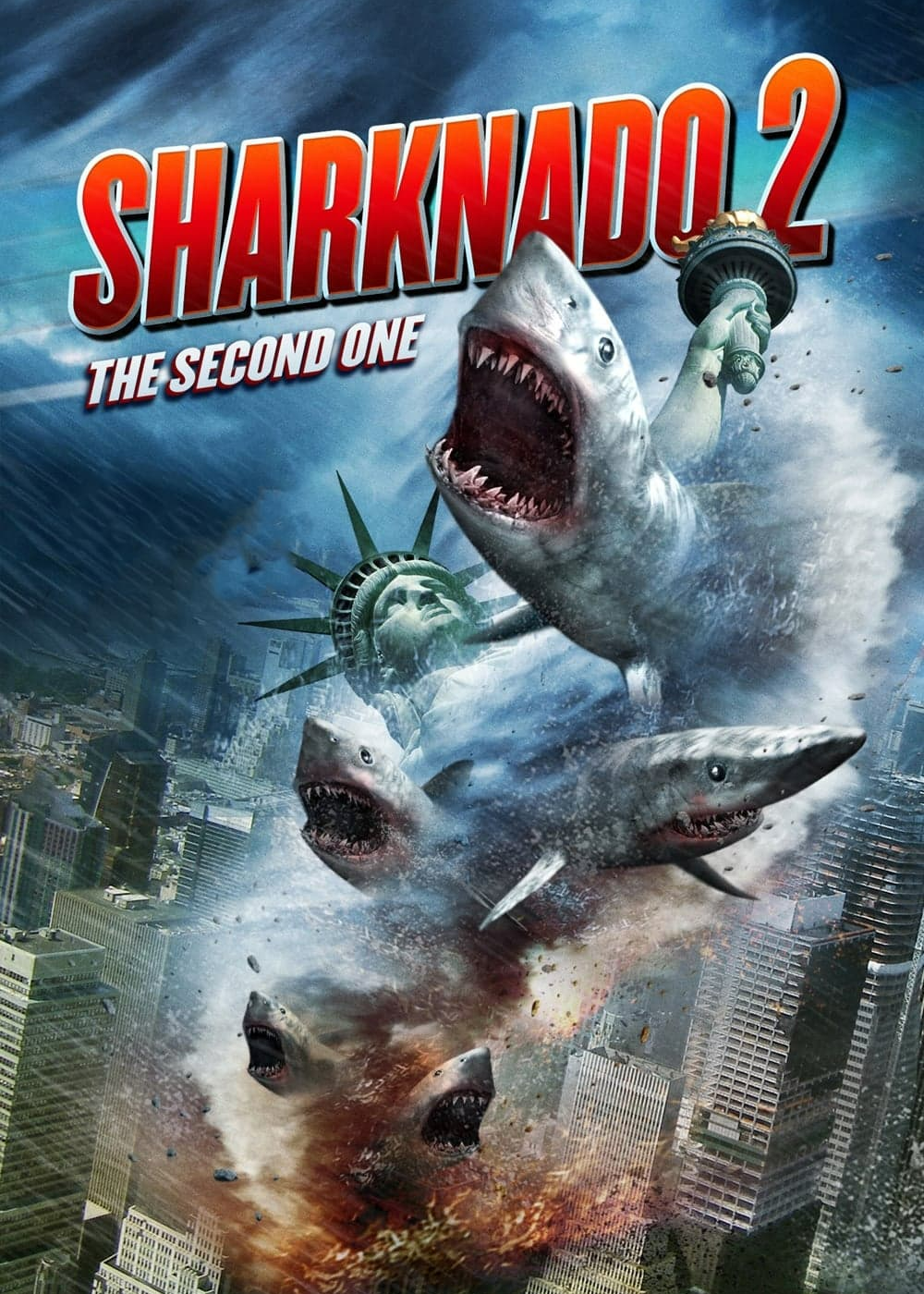Póster de Sharknado 2: El segundo