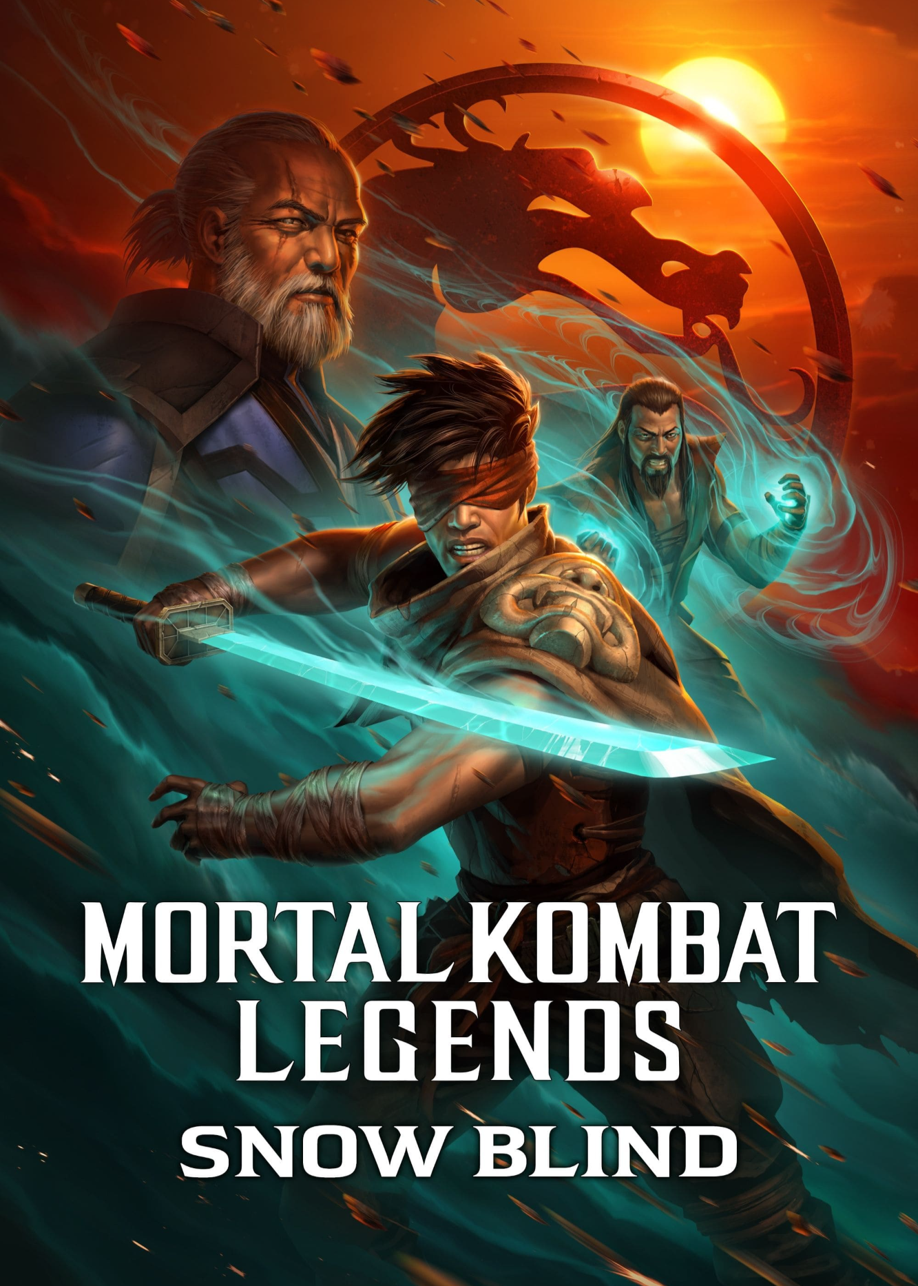 Póster de Mortal Kombat Legends: ciega de nieve