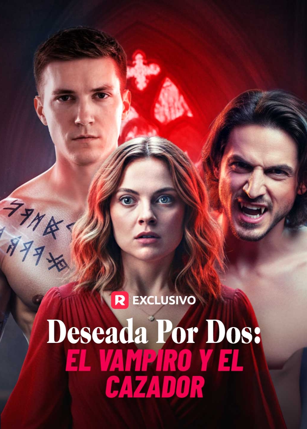 Póster de Deseada por dos: el vampiro y el cazador