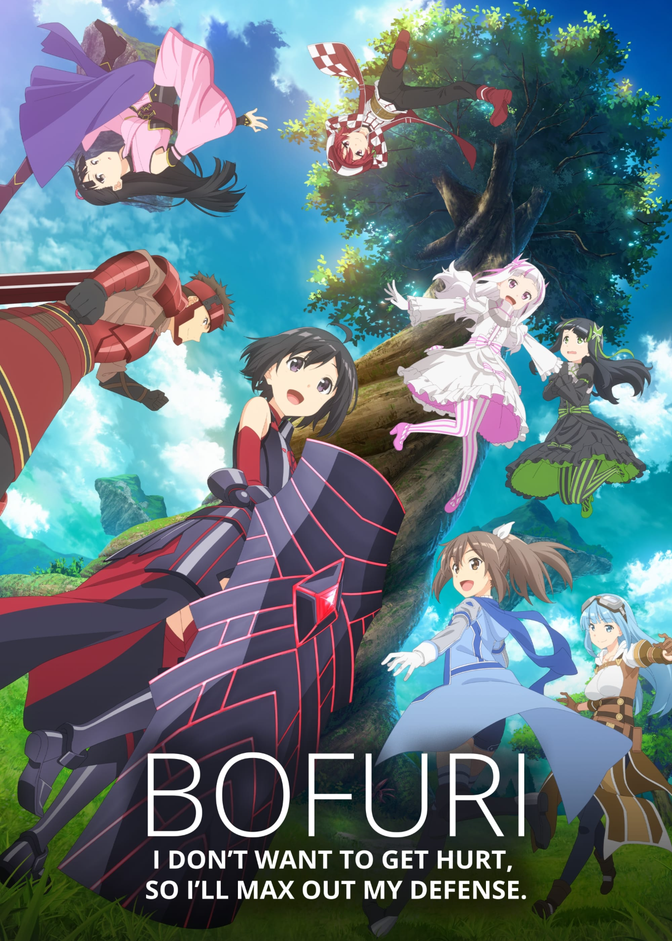 Póster de Bofuri: I Don't Want to Get Hurt, So I'll Max Out My Defense