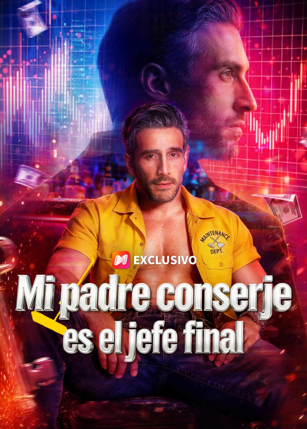 Póster de Mi padre conserje es el jefe final