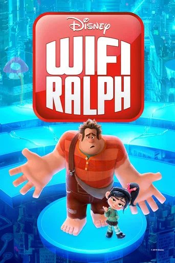 Póster de Ralph rompe Internet