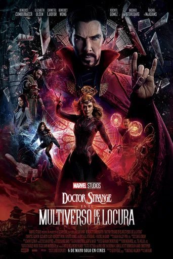 Póster de Doctor Strange en el multiverso de la locura