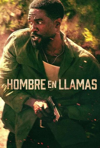 Póster de Hombre en llamas