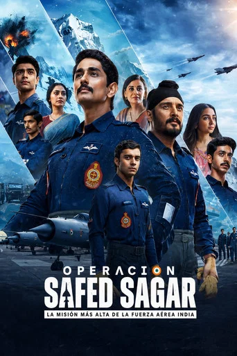 Póster de Operación Safed Sagar: La misión más alta de la Fuerza Aérea India