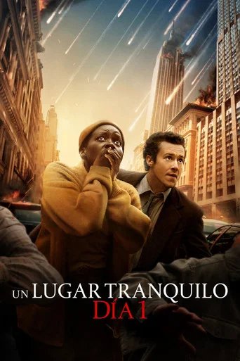 Póster de Un lugar en silencio: Día uno