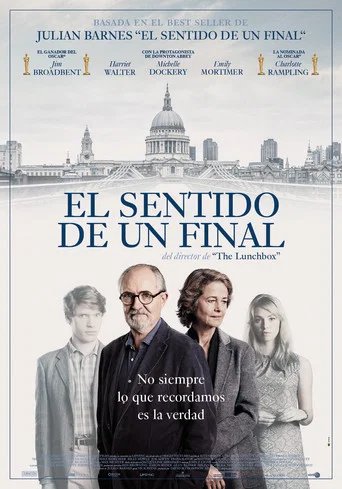 Póster de El sentido de un final