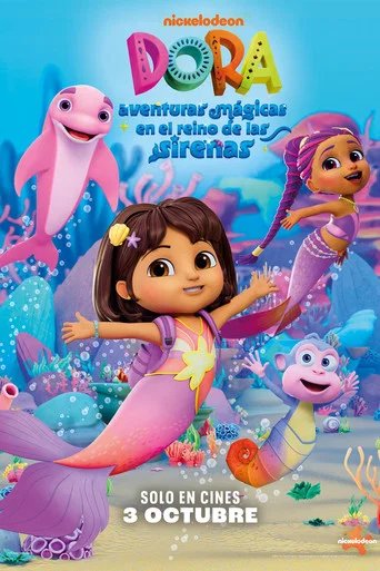 Póster de Dora: Aventuras mágicas en el Reino de las Sirenas