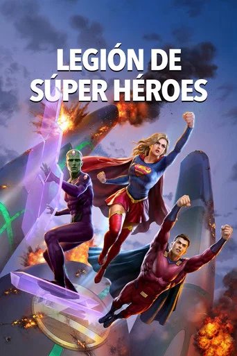 Póster de Legión de superhéroes