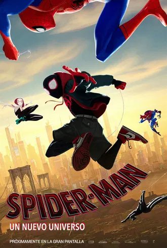 Póster de Spider-Man: Un nuevo universo