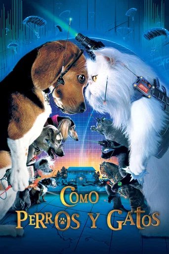 Póster de Como Perros y Gatos