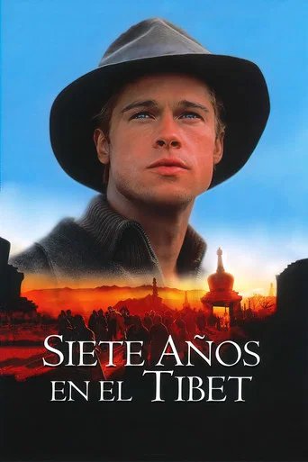 Póster de Siete años en el Tíbet