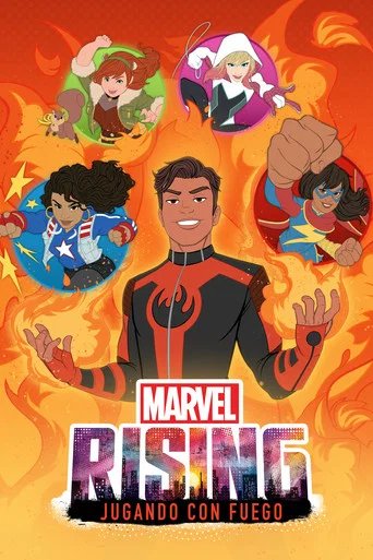 Póster de Marvel Rising: Brincar com o Fogo