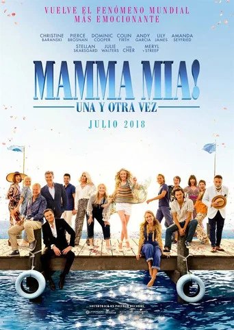 Póster de Mamma Mia! Una y otra vez