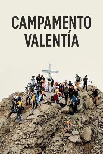 Póster de Campamento valentía