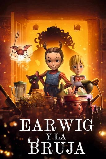 Póster de Earwig y la bruja