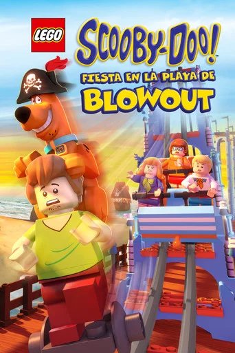 Póster de Lego Scooby-Doo!: reventón en la playa