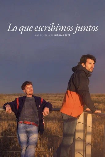 Póster de Lo que escribimos juntos