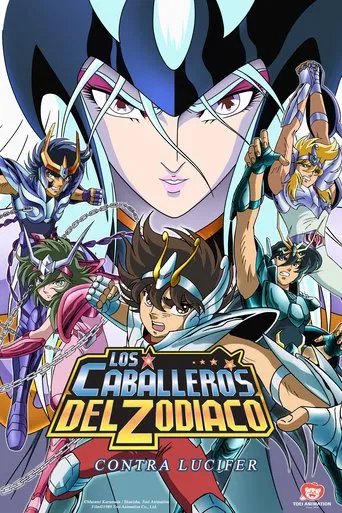 Póster de Los Caballeros del Zodiaco Contra Lucifer: Los Guerreros de Armagedón