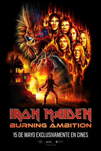 Póster de Iron Maiden: Burning Ambition