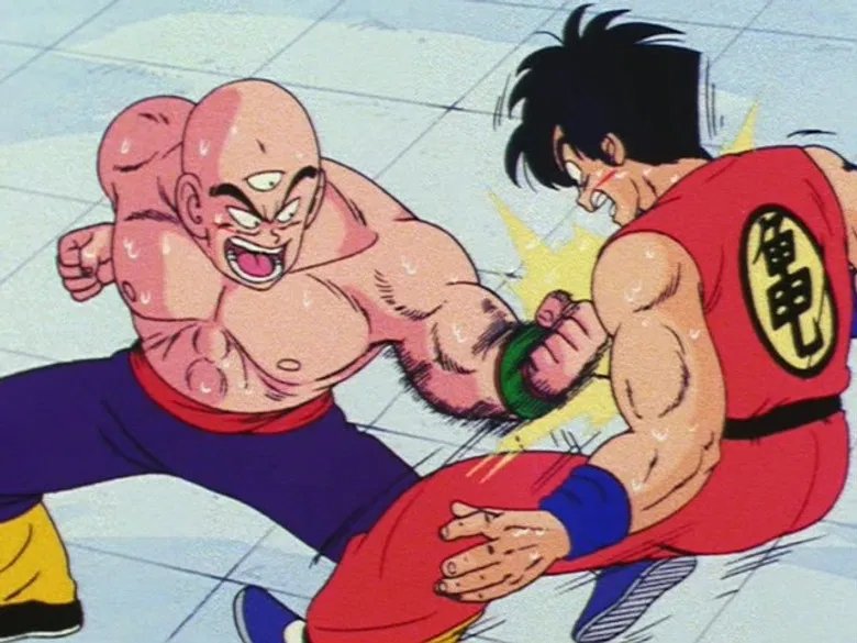 Miniatura de Ten cuidado Yamcha! El terrible Tenshinhan es muy poderoso