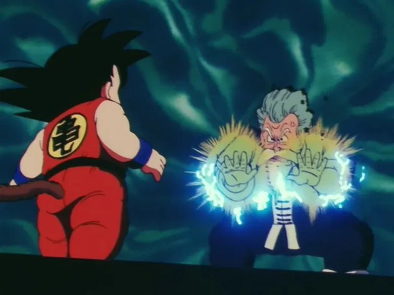 Miniatura de Goku en graves aprietos