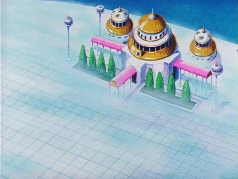 Miniatura de El templo sagrado que esta arriba de las nubes
